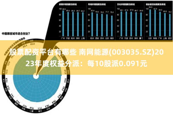 股票配资平台有哪些 南网能源(003035.SZ)2023年度权益分派：每10股派0.091元